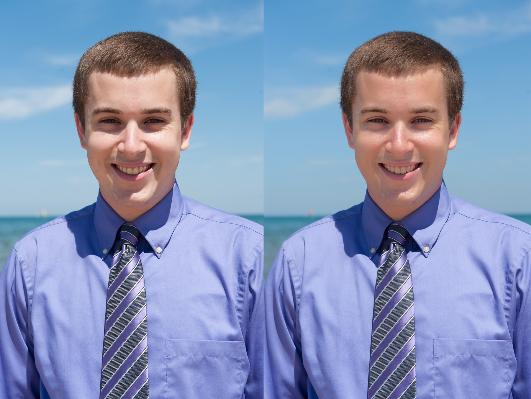 Alex Wilcox before and after