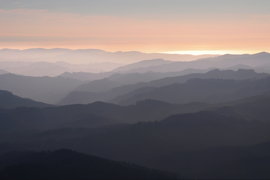 Mountain Layers by benalesh1985