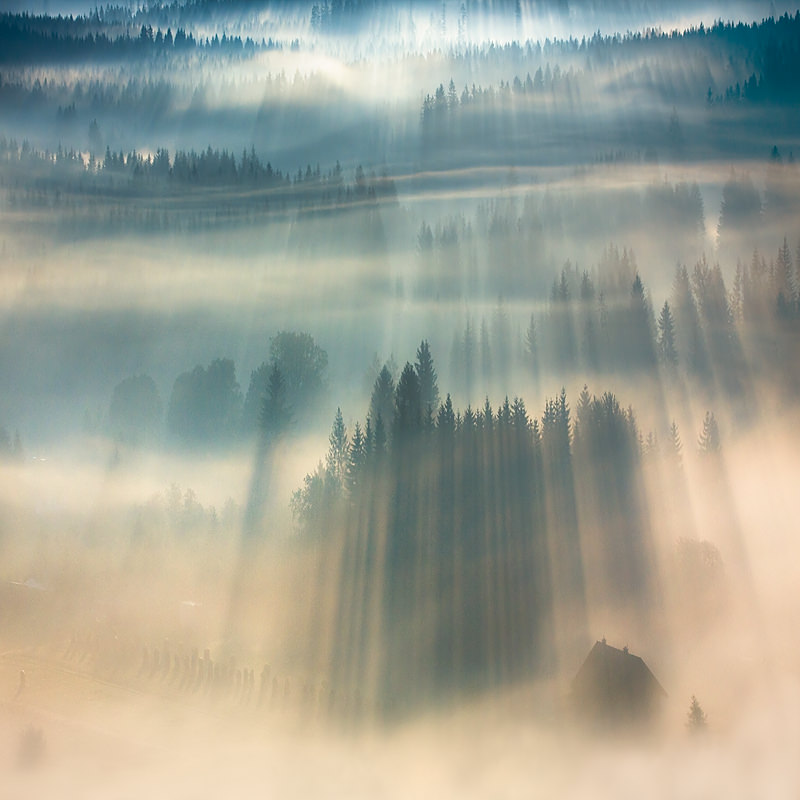 He wakes up a new day... by Boguslaw Strempel