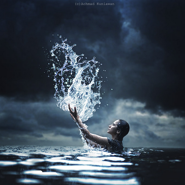 The Waterbender by Achmad Kurniawan