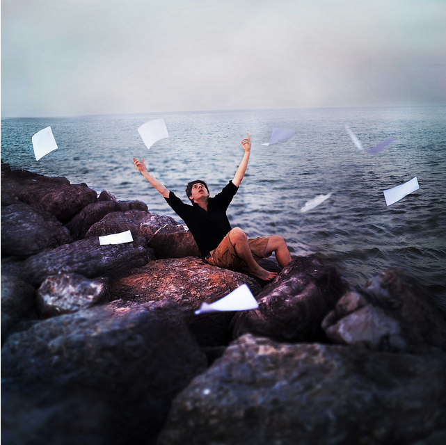 White Blank Page by Yehya AlHafidh
