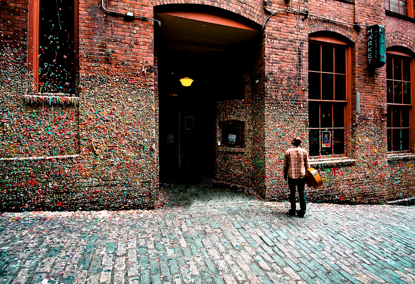the gum wall by Andy Kennelly