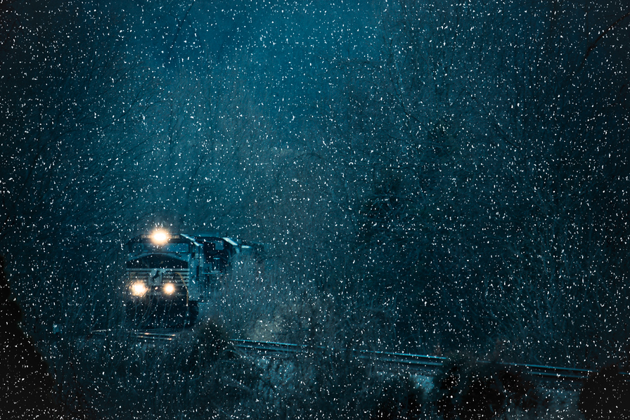 A train for the holidays by Greg Booher