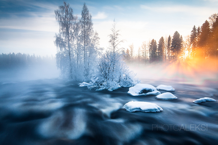 Kuusaa River by Aleksi Hämäläinen