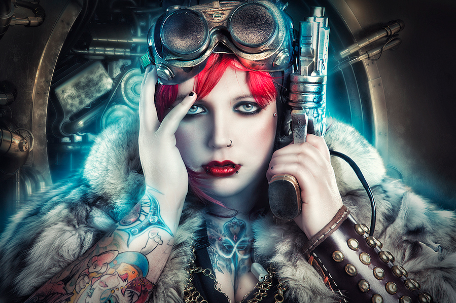 Selfportrait 29 Years Up! by Rebeca Saray Gude
