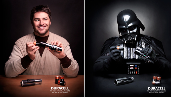 Light vs. Dark - Duracell by Drew Lundquist