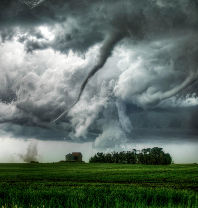 Loreburn, Saskatchewan, Canada Tornado (Color)POPULAR by Robert Edmonds