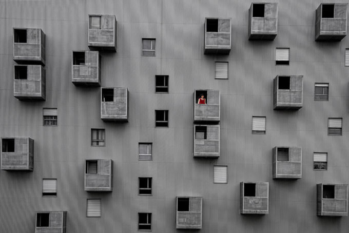 Rear Window by Alfon No