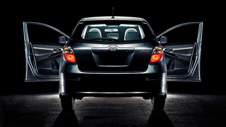 The said Toyota Matrix (actually I lied, they had it before all that)