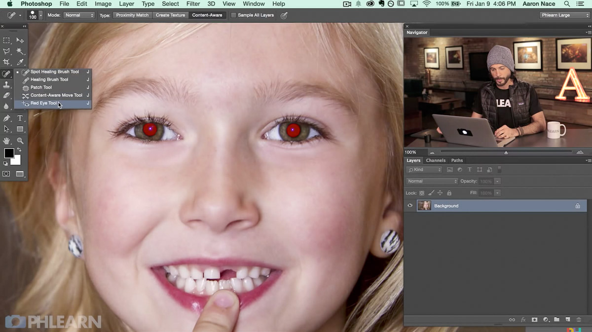 best free photo editing software for red eye removal