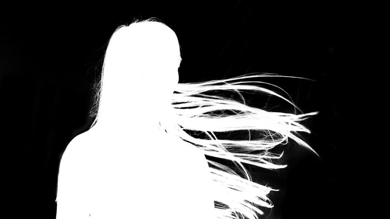 Photoshop Compositing Hair Example Layer Mask
