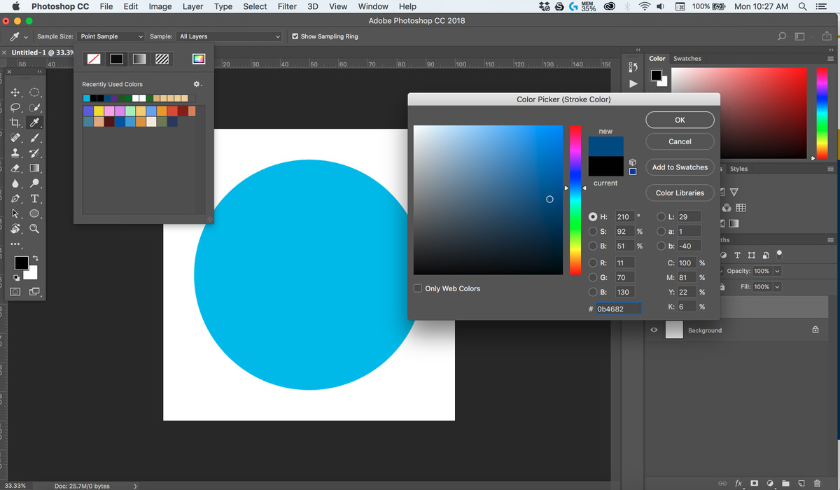 cropping a circle in photoshop cs6 mac