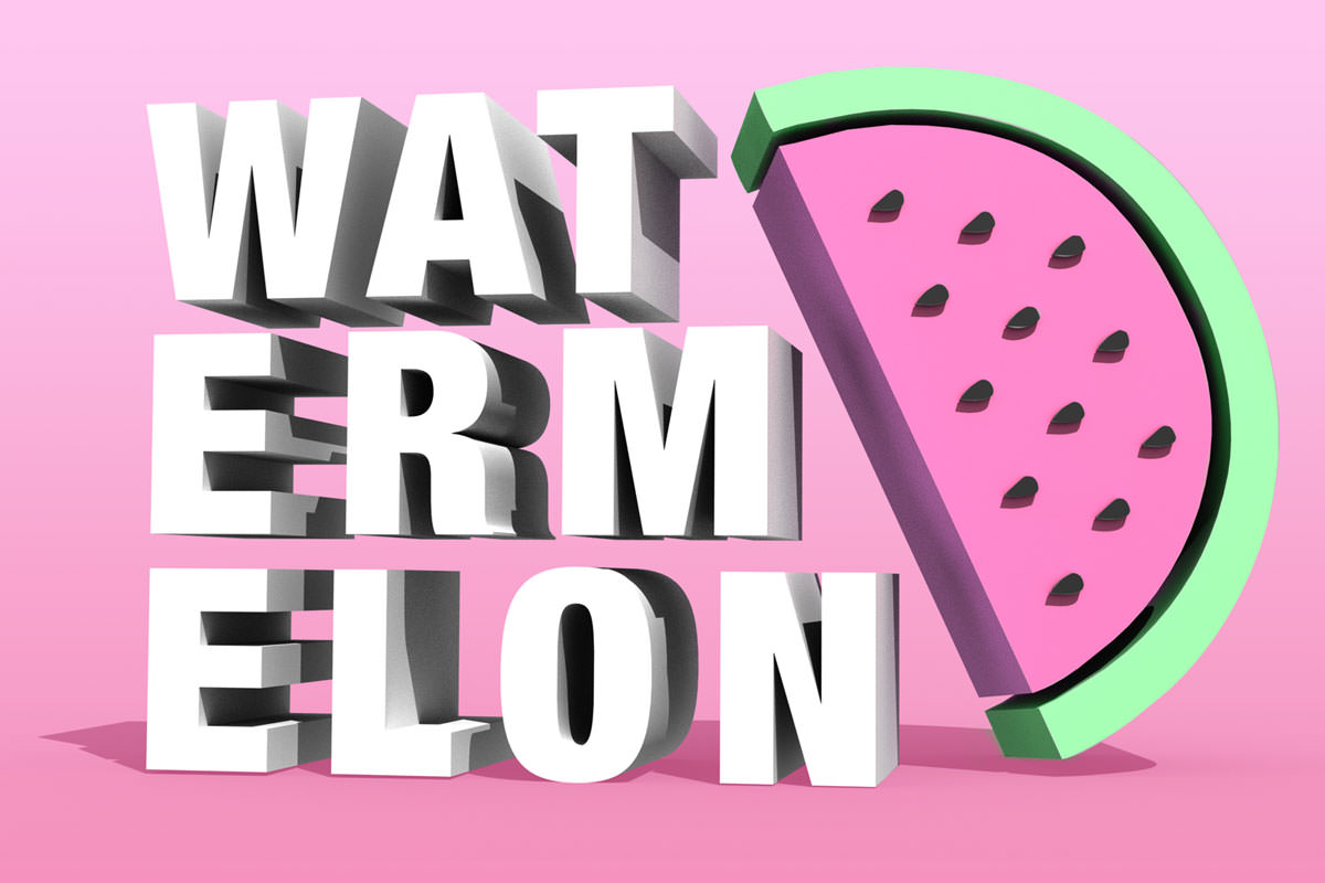 how to create 3d text logos graphics