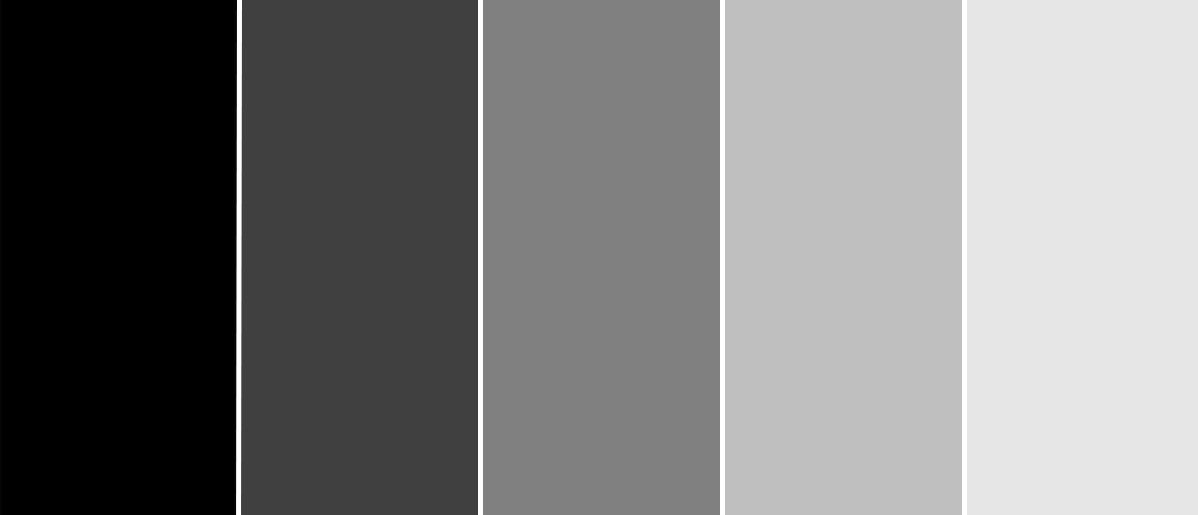 black and white vs color