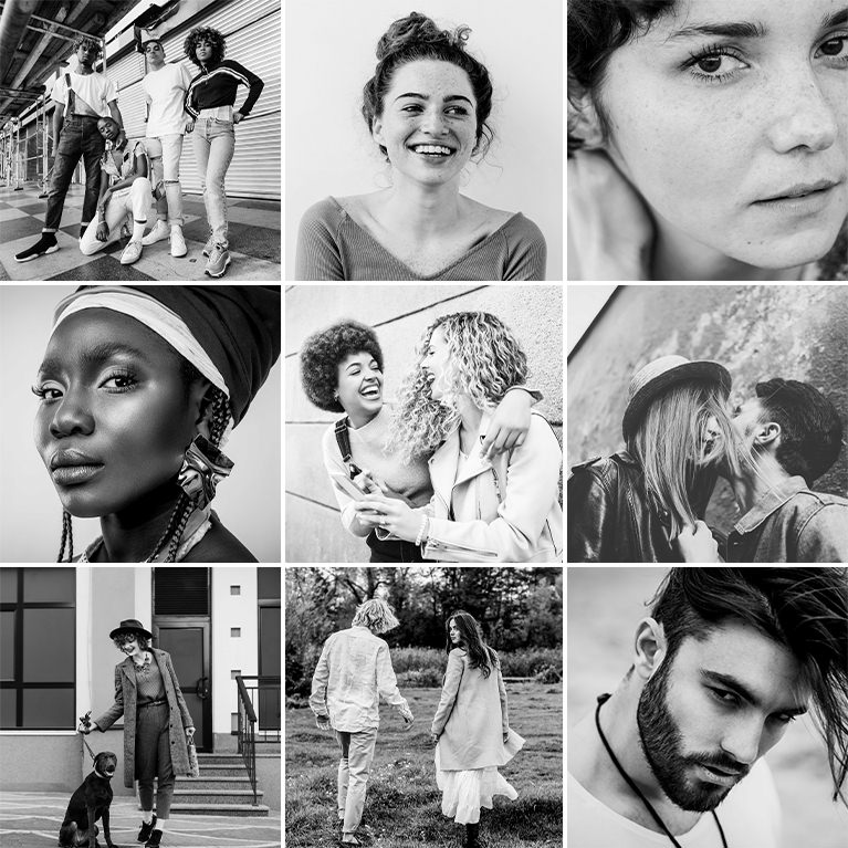 black and white lightroom presets thumbnail