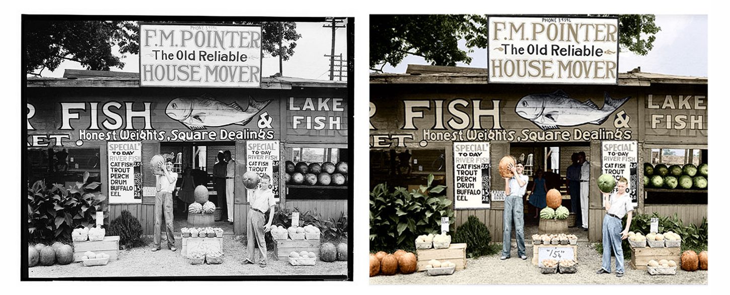 Adding Color to Black and White Photos