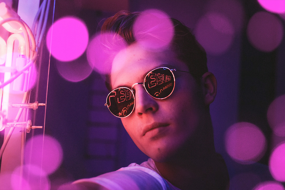 add bokeh to images in photoshop example after