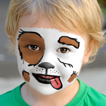 create face paint in photoshop thumbnail