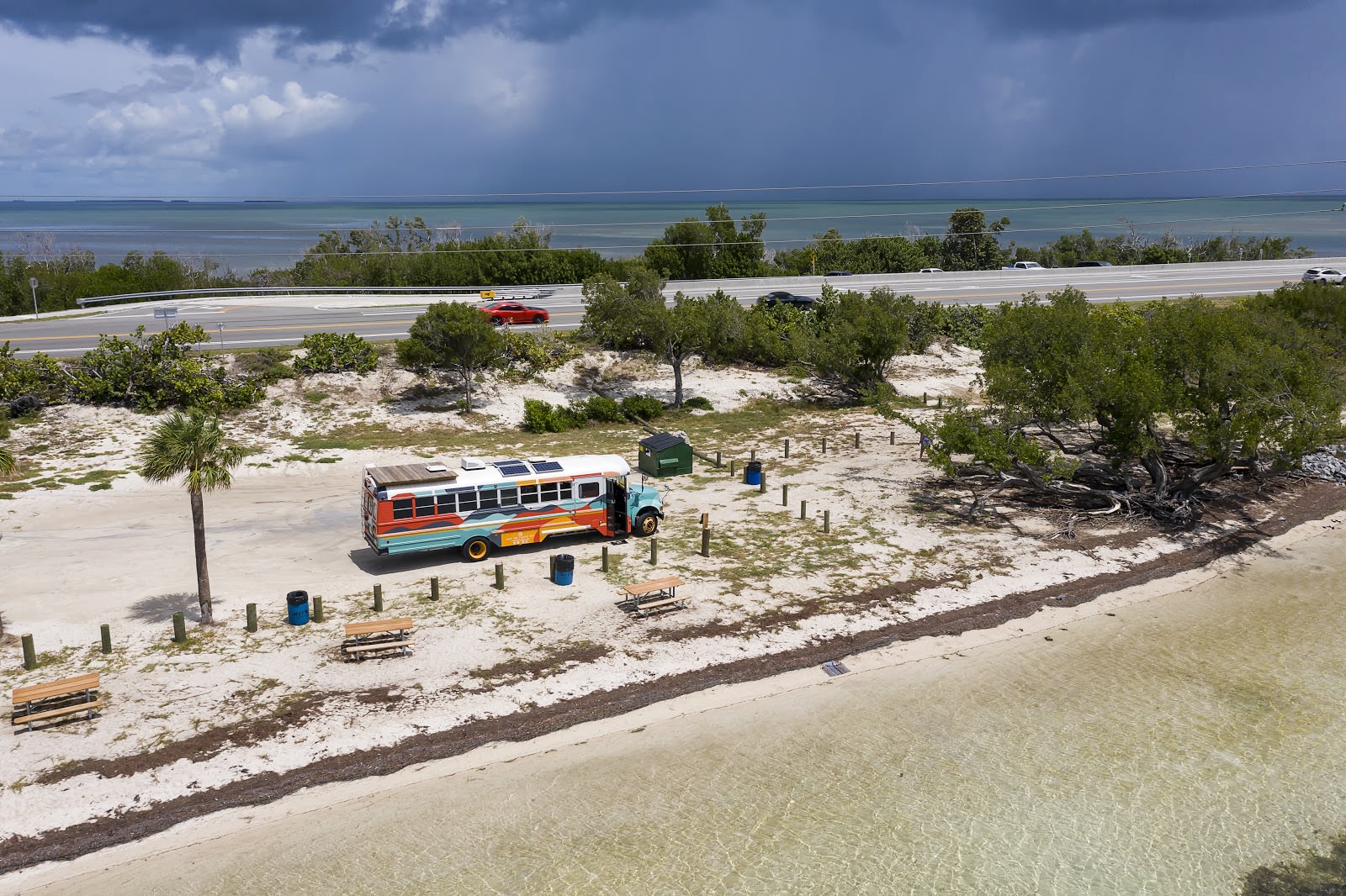 Art We There Yet Bus - Florida Keys, USA 2019