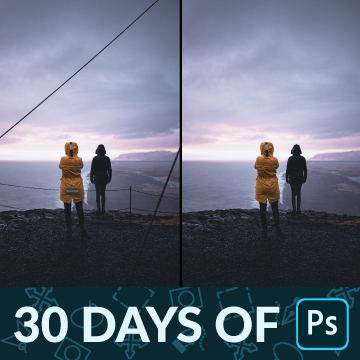 30 days of photoshop remove distractions