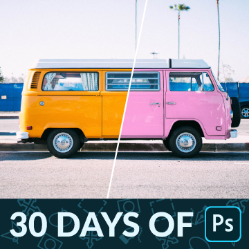 30 days of photoshop change the color of anything