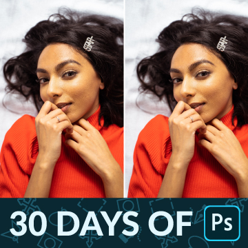 30 days of photoshop how to remove blemishes
