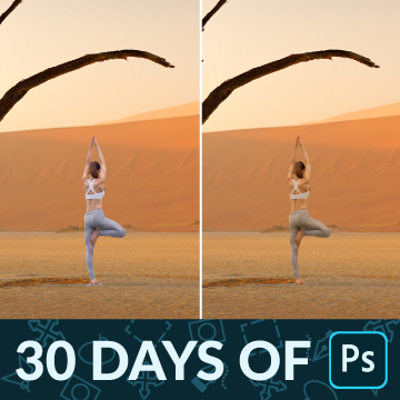30 days of photoshop match light and color