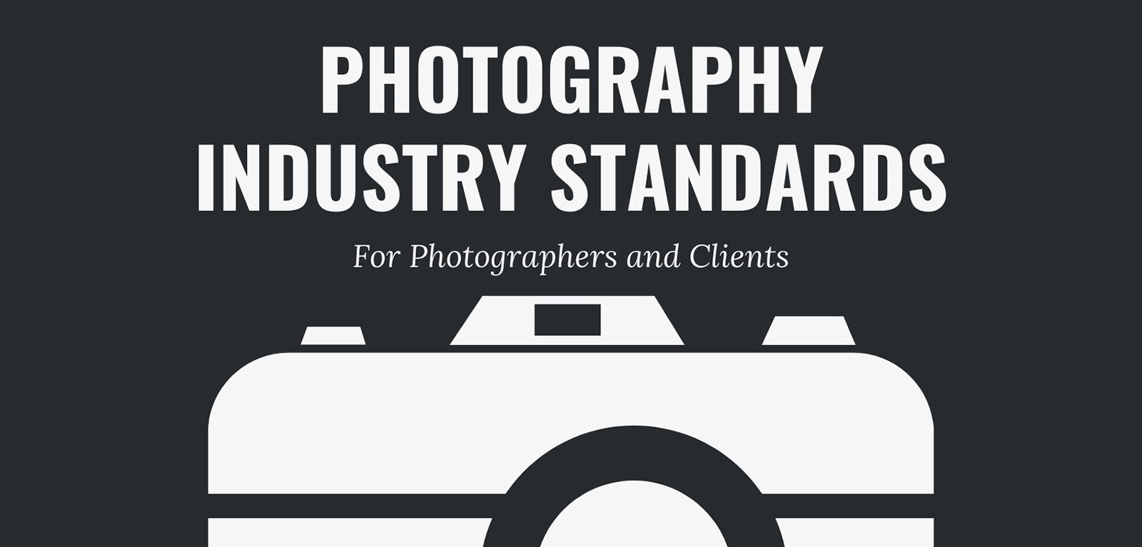 Guide to Industry Standards for Professional Photographers and Their Clients