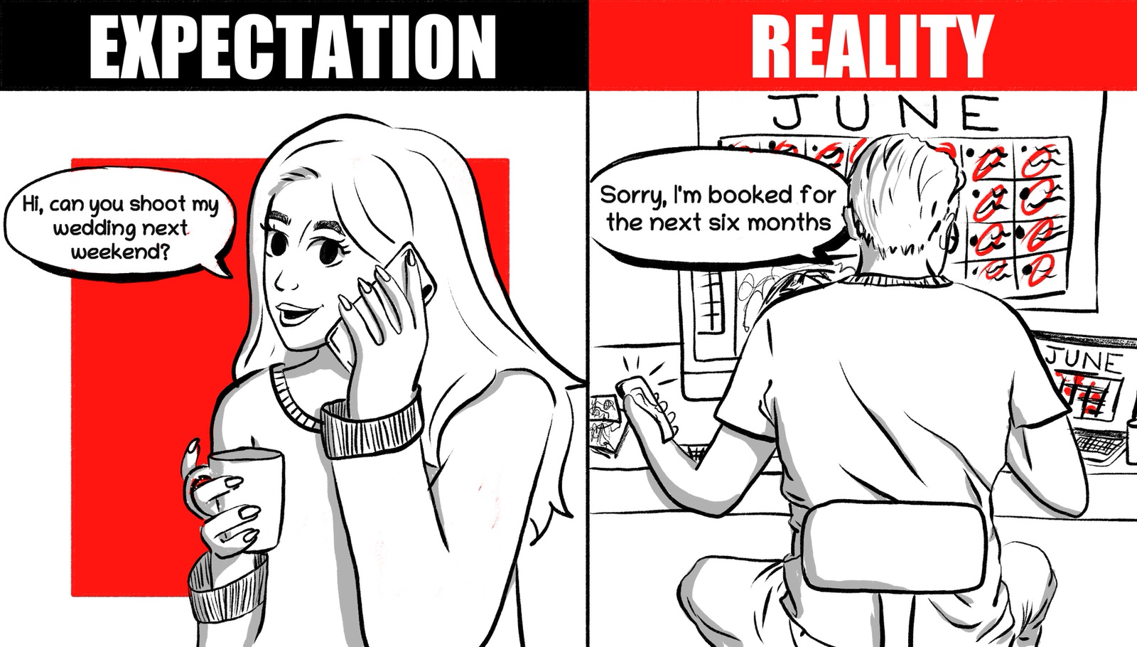 Expectation Vs Reality 8 Things To Understand About Hiring A Professional Photographer