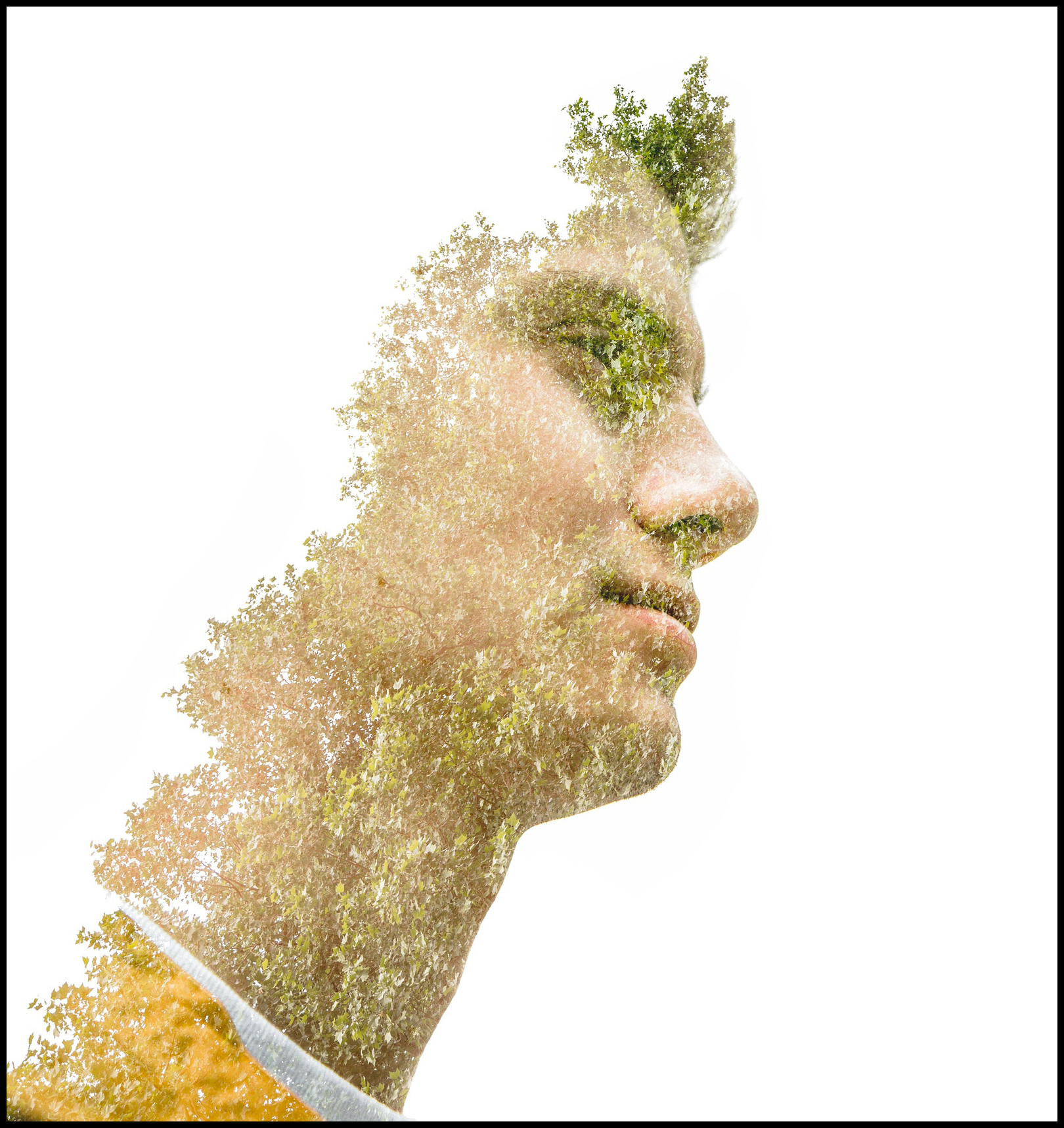 Double Exposure Juxtaposition