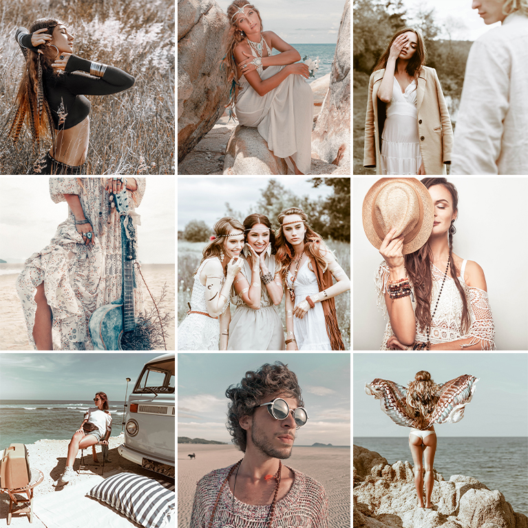 bohemian lightroom presets