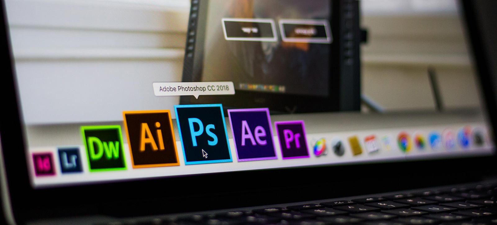 Adobe Icons Computer Screen