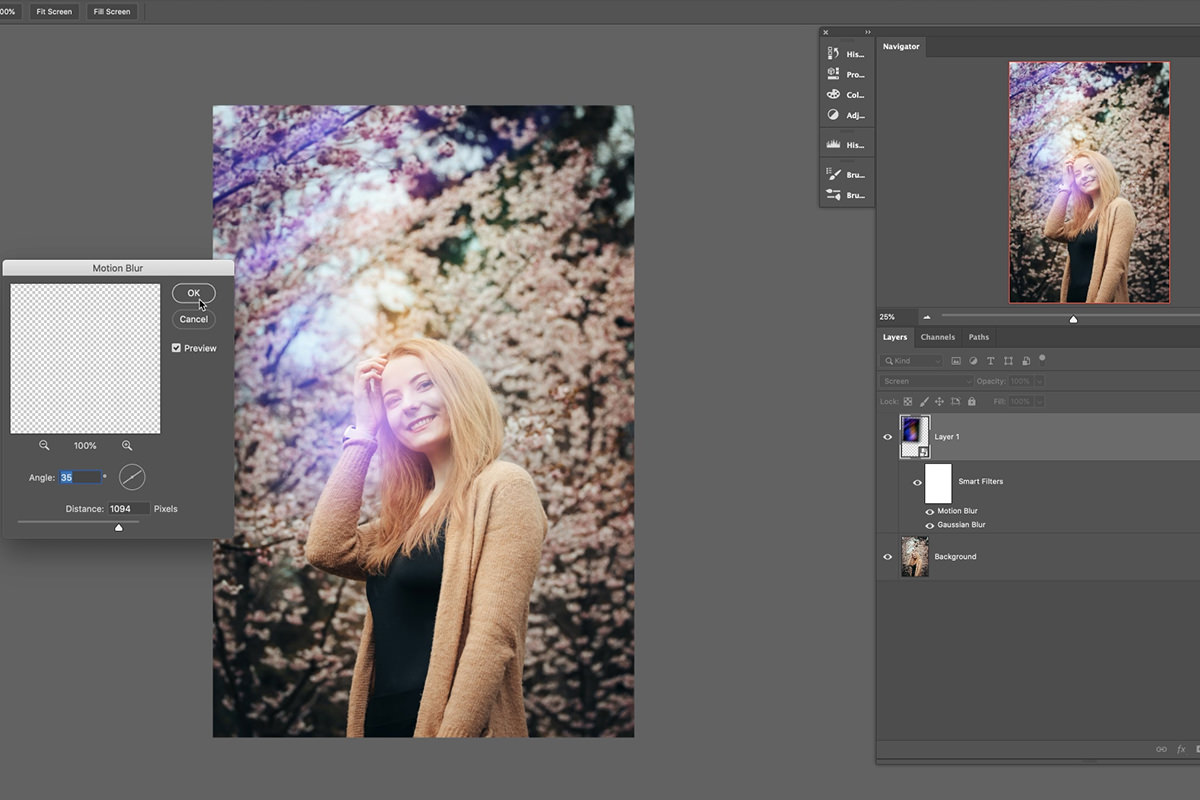 Use Blurs in Photoshop