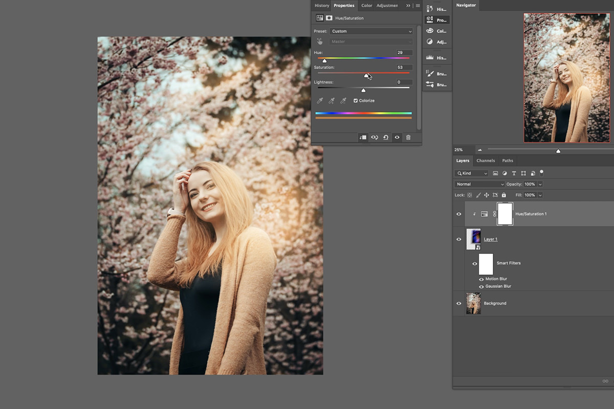 Use Blurs in Photoshop