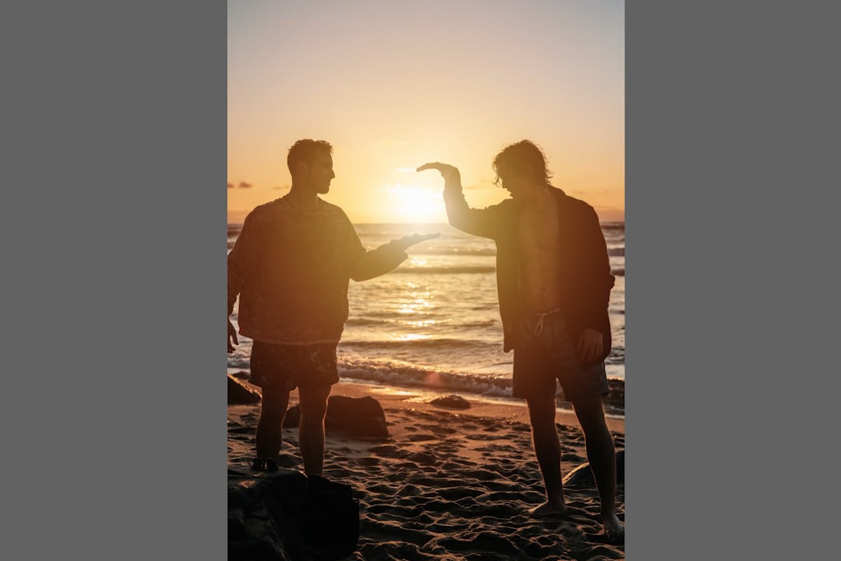 finished sunset image
