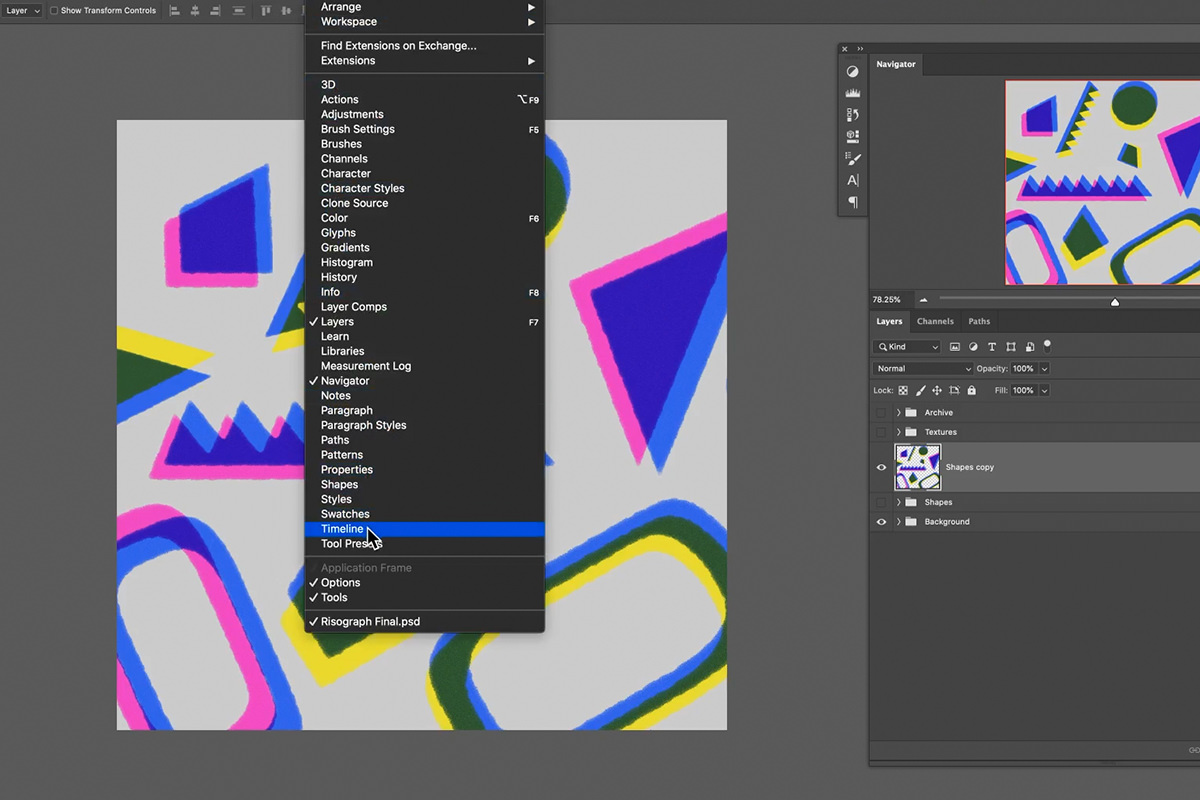 How to Create a '90s Style Animation in Photoshop (Risograph) - PHLEARN