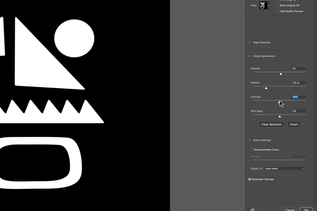 the Filter Gallery adding rough, hand-cut texture to the shapes