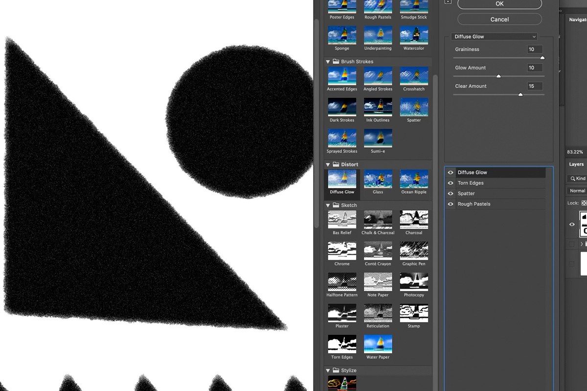 duplicating and recoloring a shape group