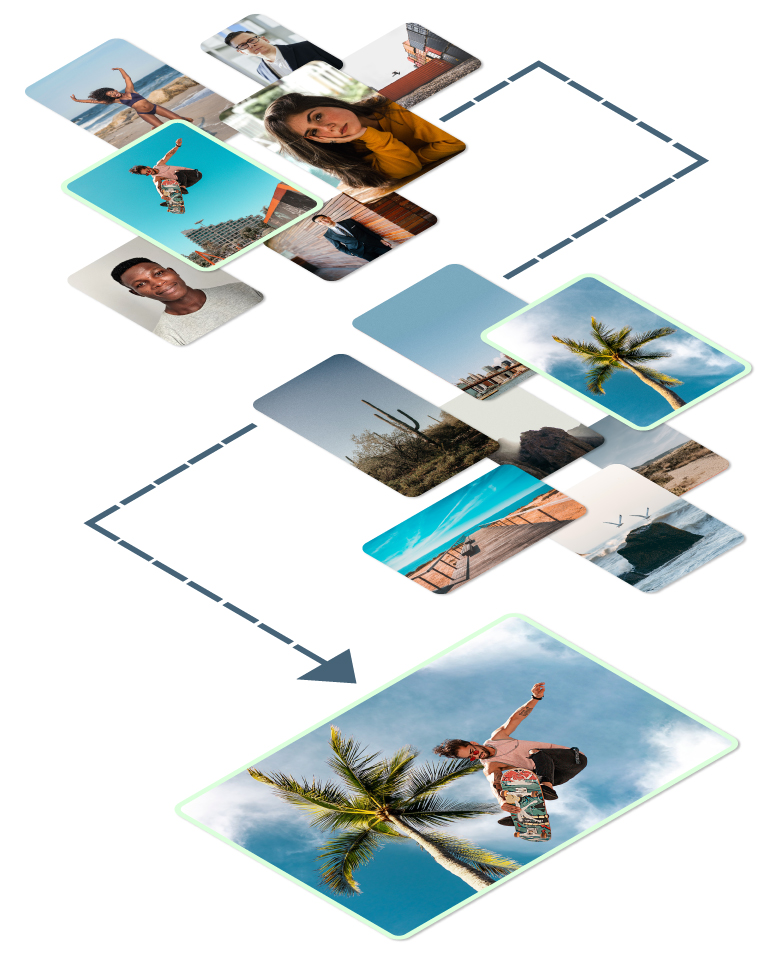 how to choose photos for compositing