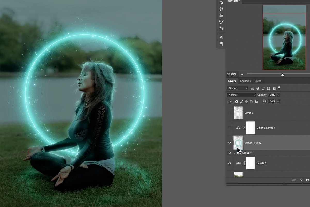 photoshop tutorials glow