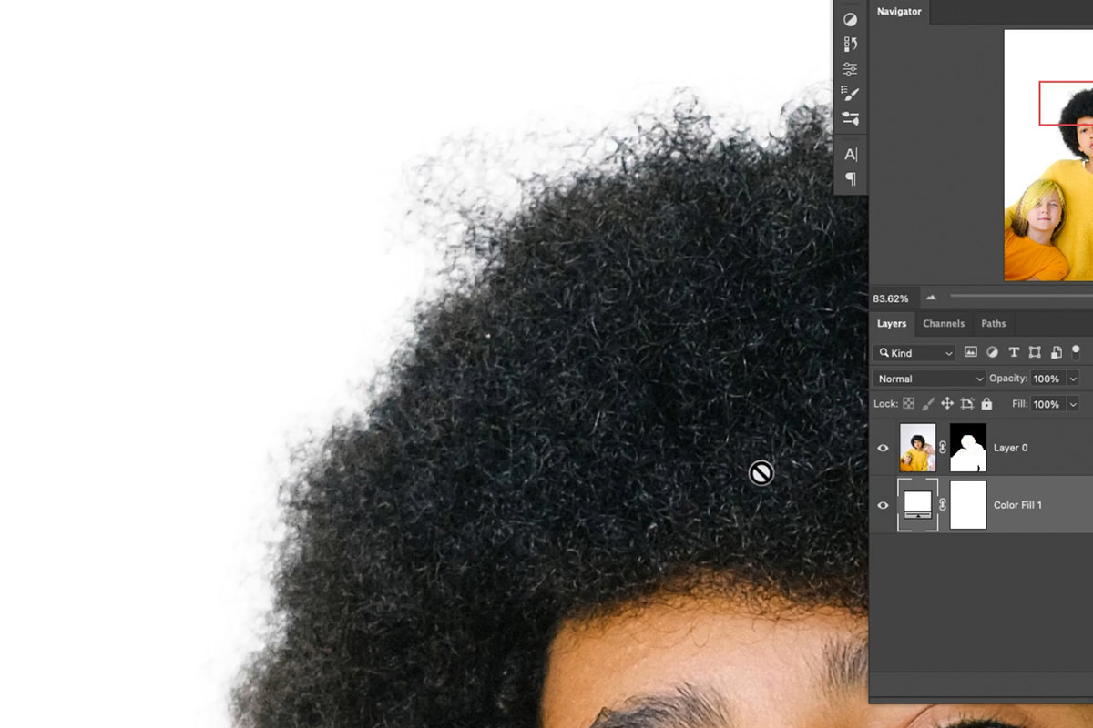 Advanced Hair Masking with Channels in Photoshop - PHLEARN
