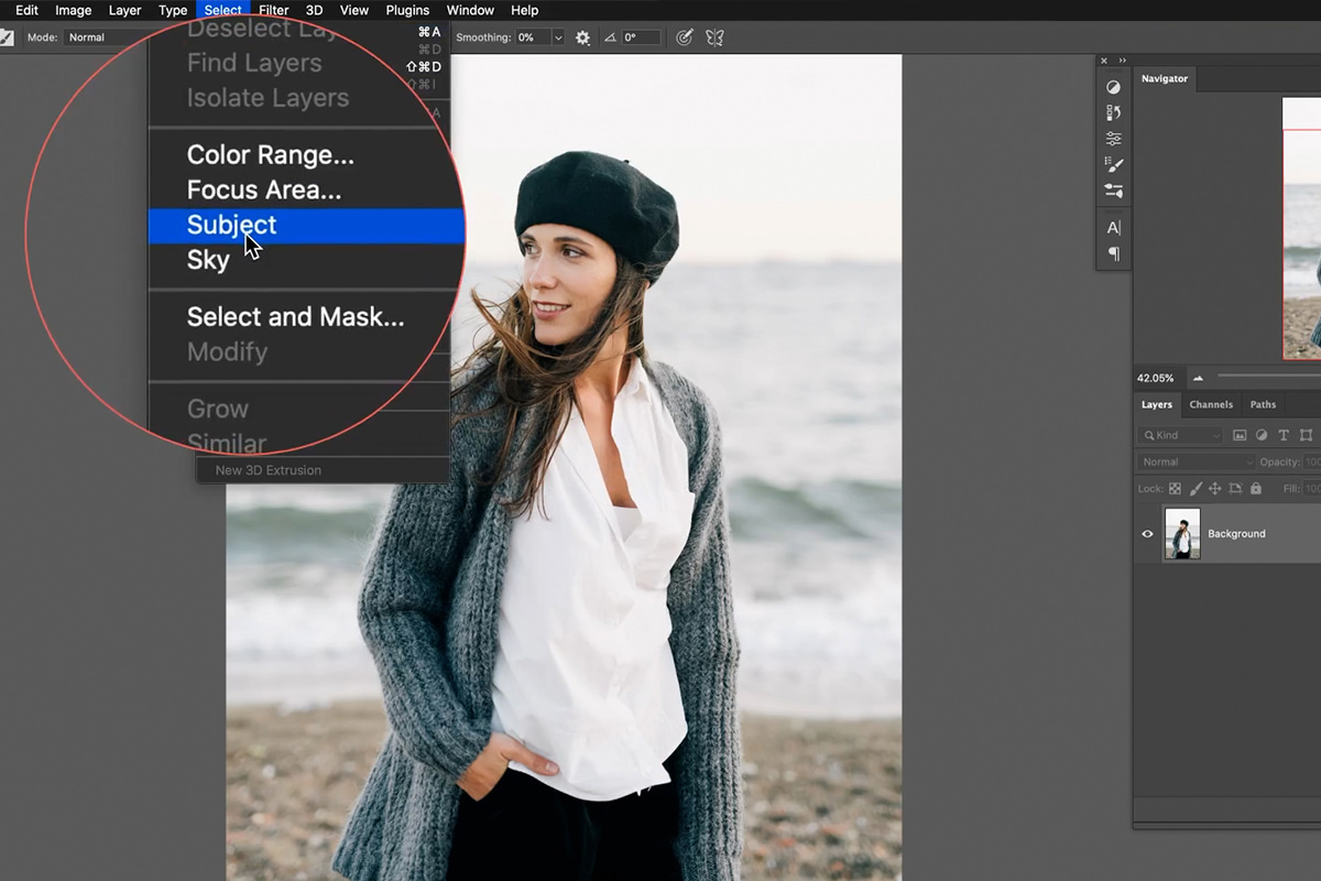 faster selections photoshop