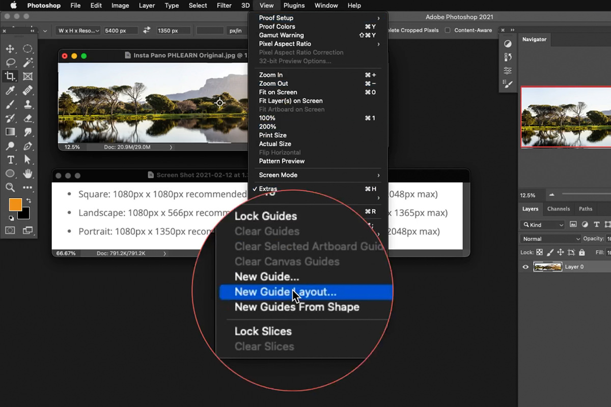 How to Split an Image in Adobe Photoshop 