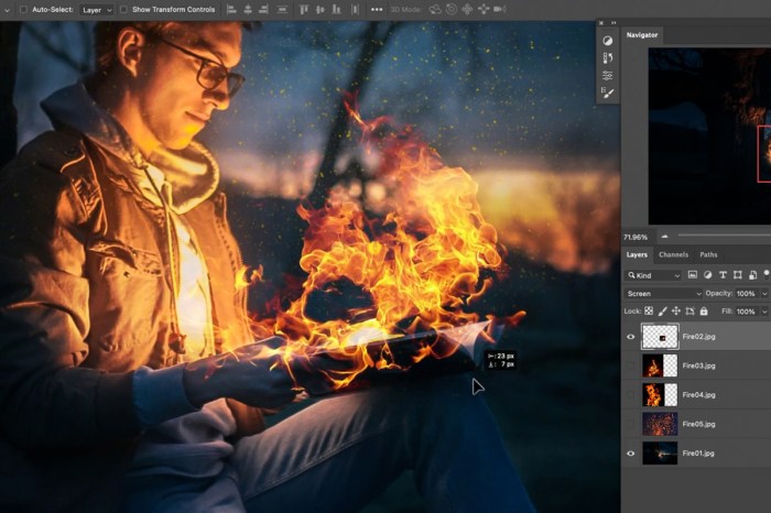 How to Create Realistic Fire in Photoshop - PHLEARN