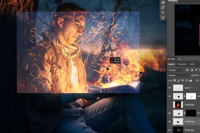 How to Create Realistic Fire in Photoshop - PHLEARN