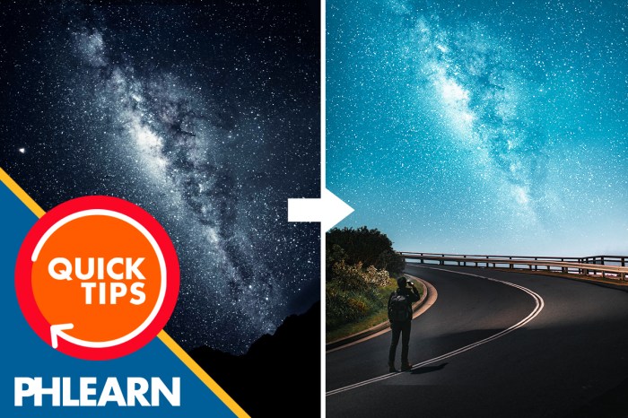 How to Add the Milky Way in Photoshop - PHLEARN