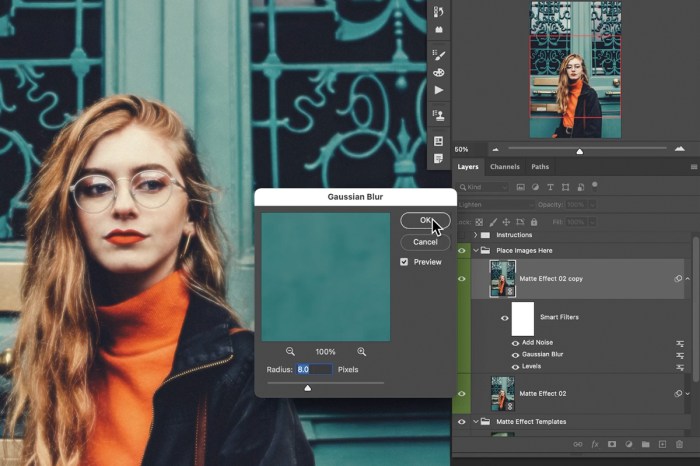 Create a Matte Effect in Photoshop (with This Free PSD Template!) - PHLEARN