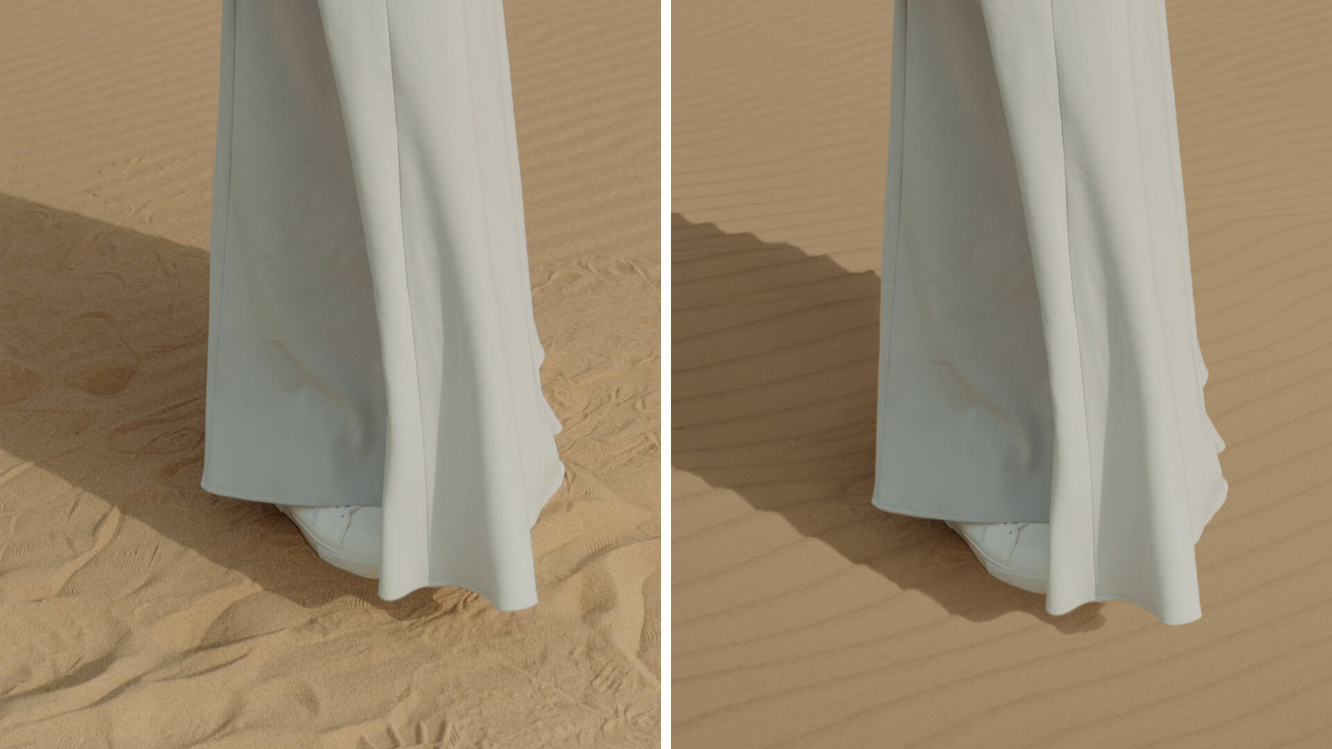 Remove Sand Footprints Tutorial Image
