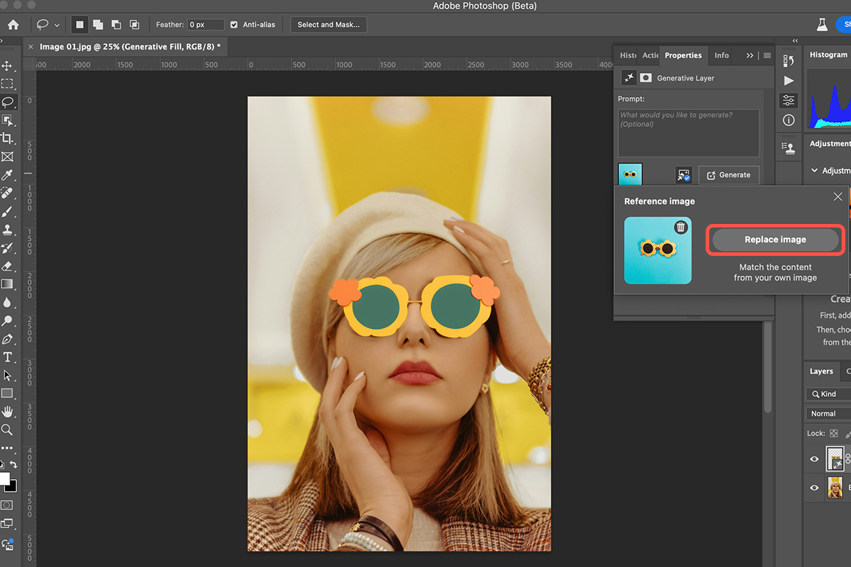 Testing Out Photoshop's New Reference Image AI Feature (Beta) - PHLEARN