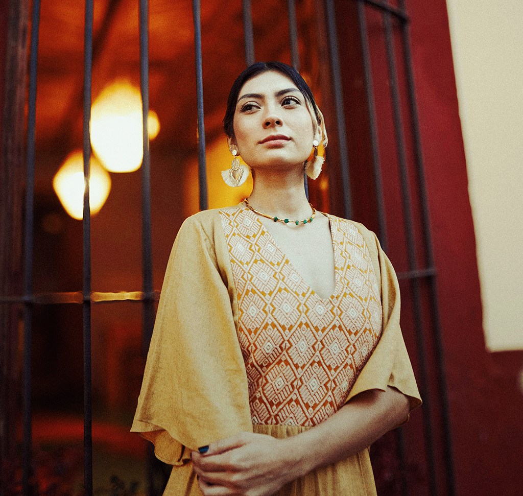 The same portrait after a stack of masked adjustment layers in Photoshop